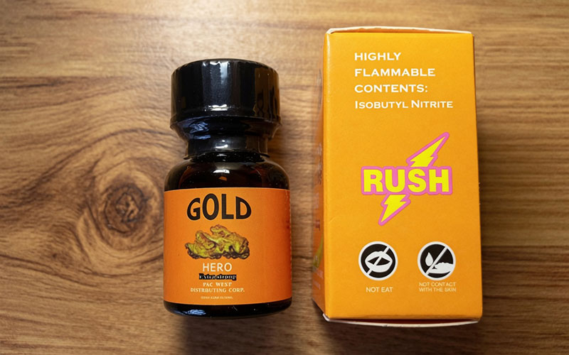 Popper Gold Hero Extra Strong 10ml Mỹ Chính Hãng Tăng Hưng Phấn